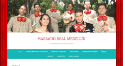 Desktop Screenshot of mariachis-medellin.com